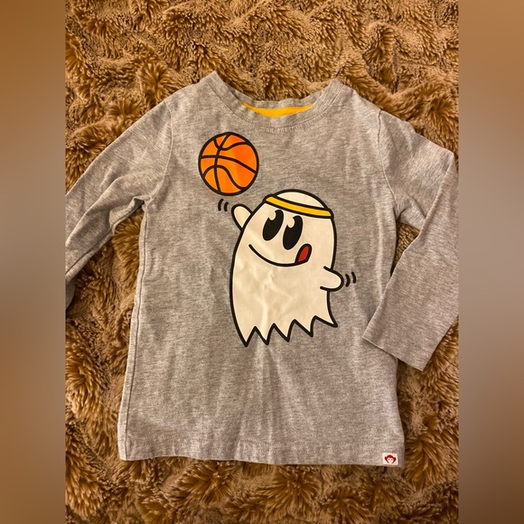 Like new Kids Appaman ghost long sleeve graphic tee, boys in size 3T - Picture 1 of 4